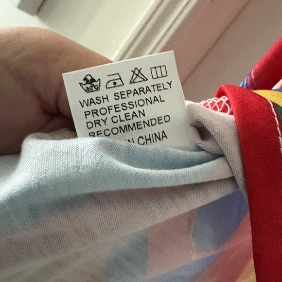 Colorful Abstract Patterned Top - Picture 8 of 8